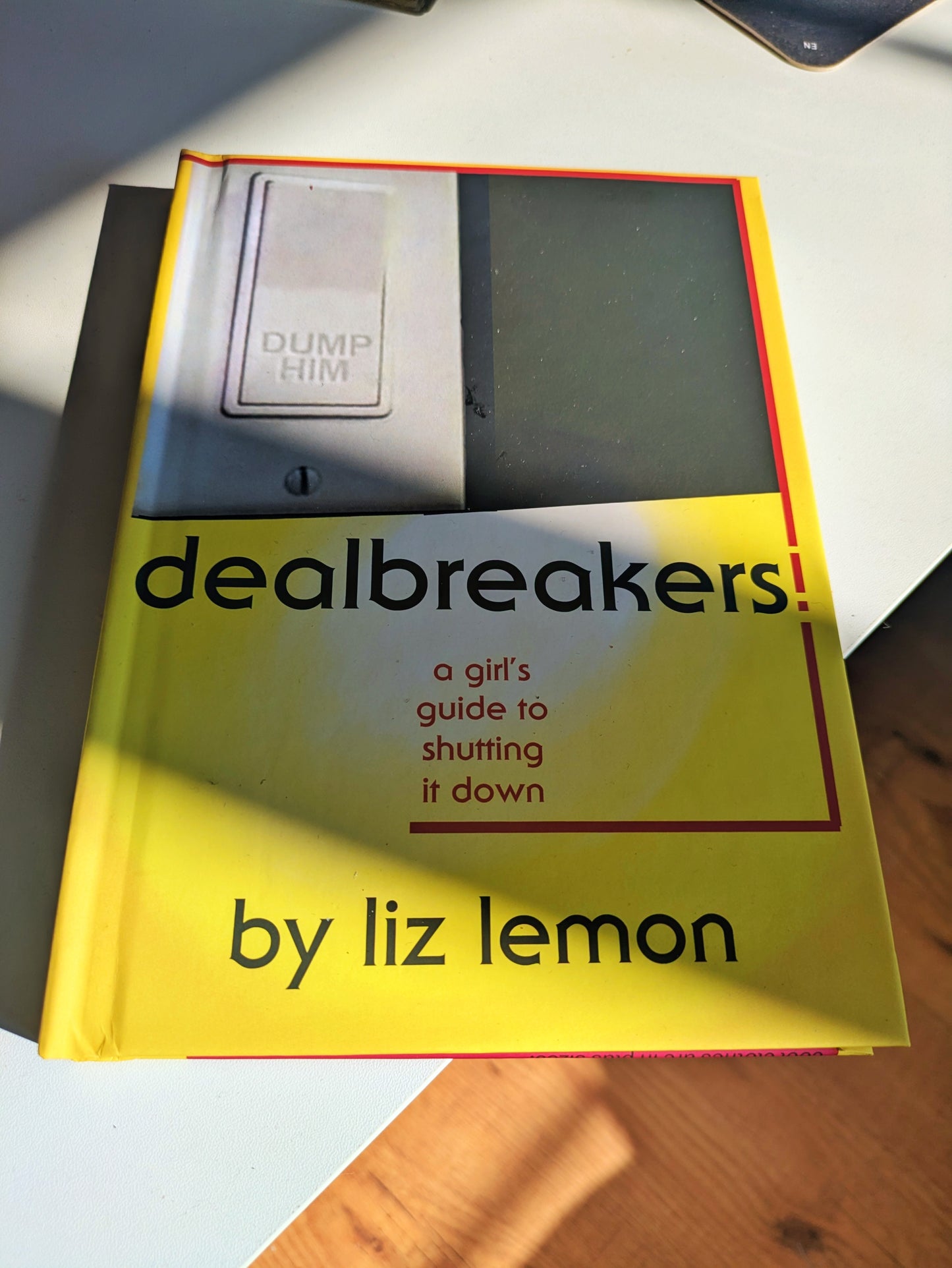 30 Rock Liz Lemon Dealbreakers Notebook Replica