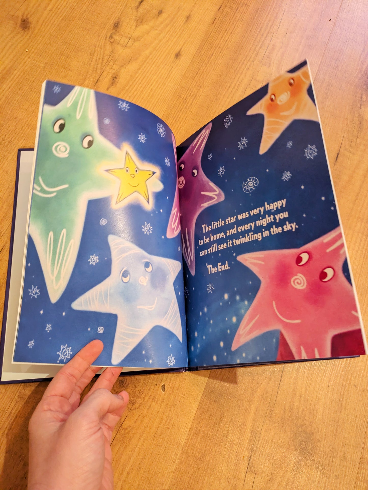 The Star That Fell From The Sky Barney Book Replica | 90s TV Prop, Display Gift