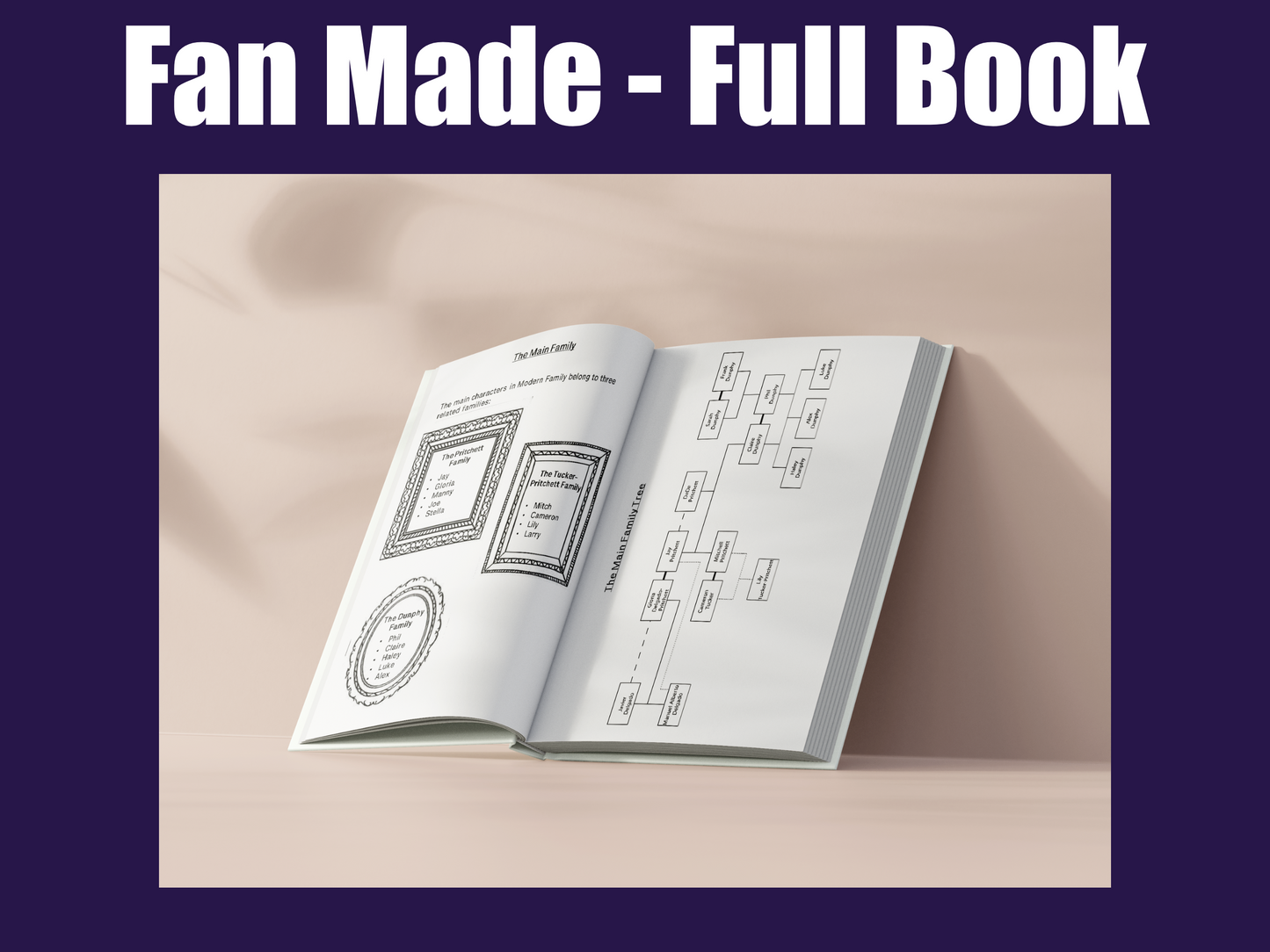 Ultimate Guide to Modern Family: Fan-Made Collectible Book - Relive the Pritchett Family Adventures!