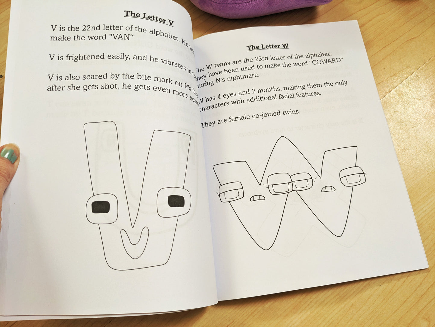 Books on Alphabet Lore - Letter's story