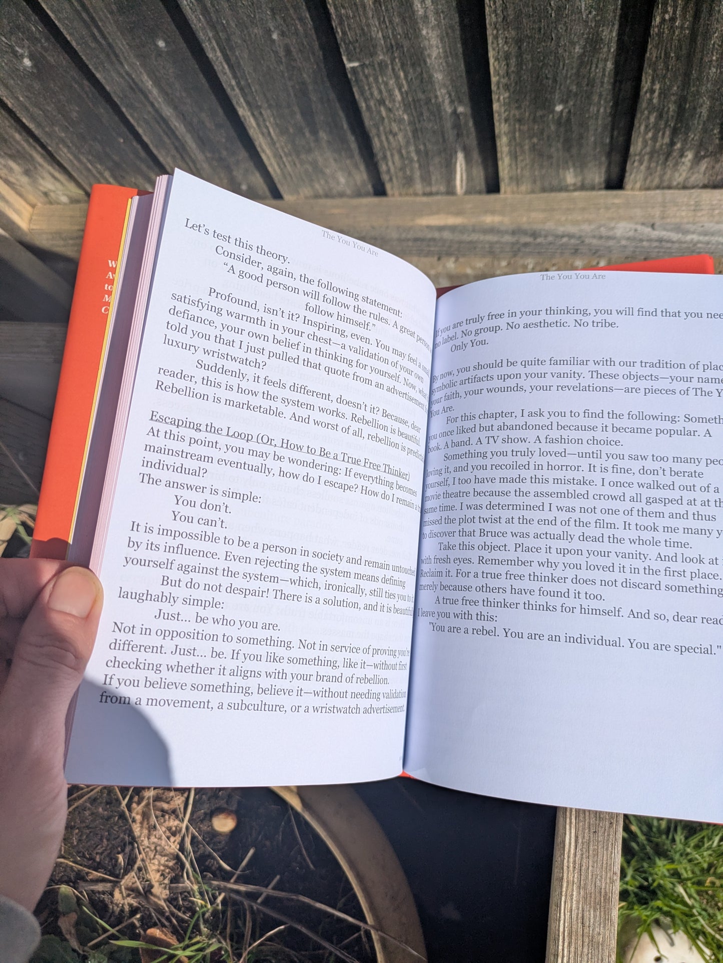 The You, You Are Ricken Hale Severance TV Show Book Complete text all 29 Chapters 4 options with sprayed edges and book Jacket show replica