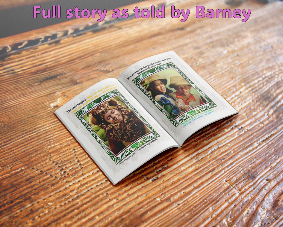 Barney the Dinosaur Book - The Lion and the Mouse