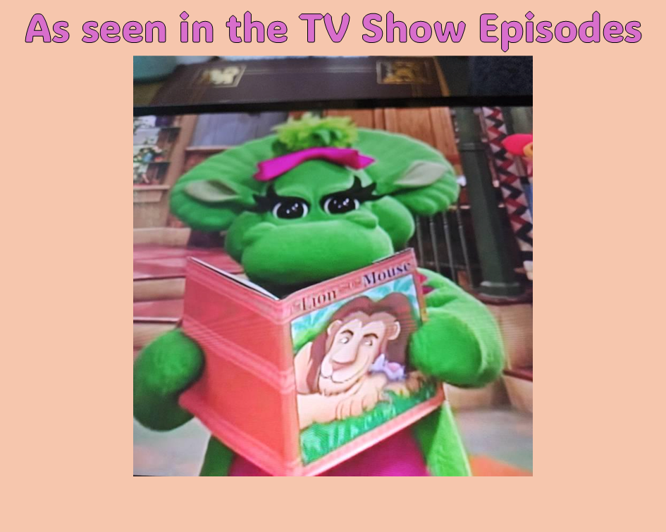 Barney the Dinosaur Book - The Lion and the Mouse