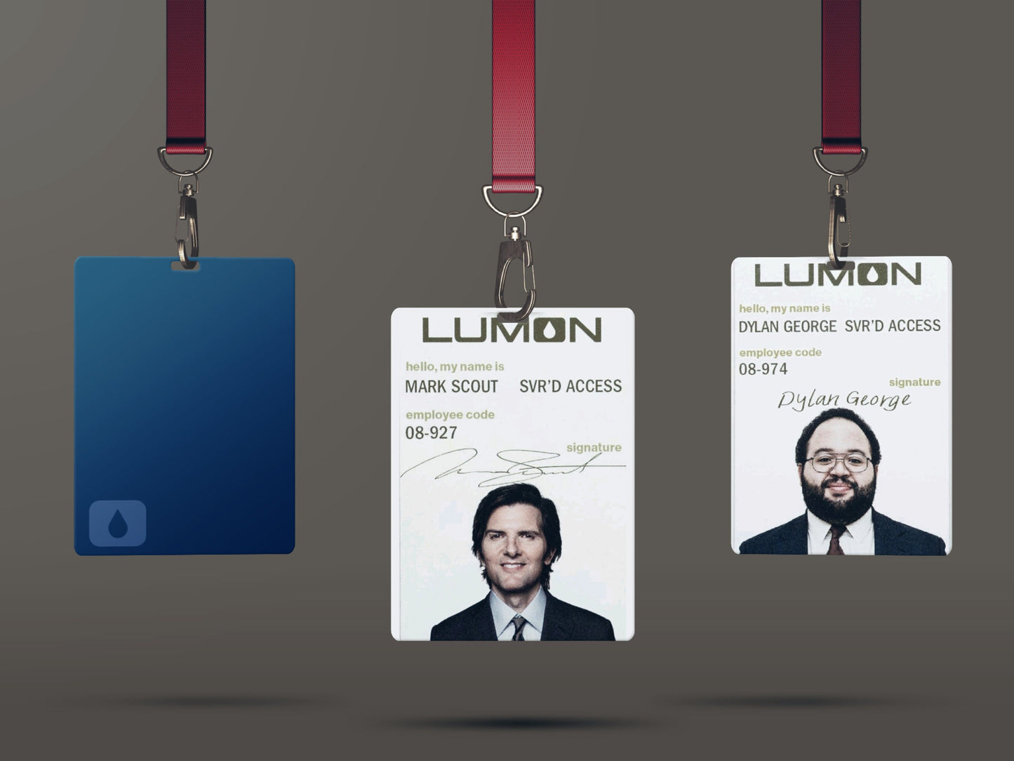 SEVERANCE EMPLOYEE ID Cards, Digital Download