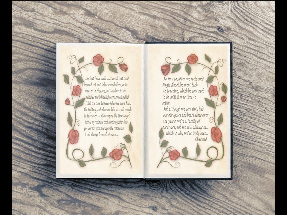 Charmed TV Show Book of Shadows Fan Replica