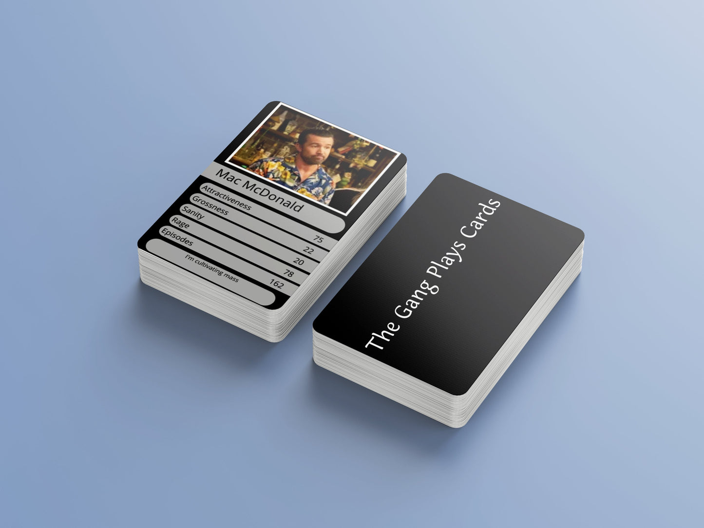 It's Always Sunny Card Game, Top Trumps Style Digital Download,