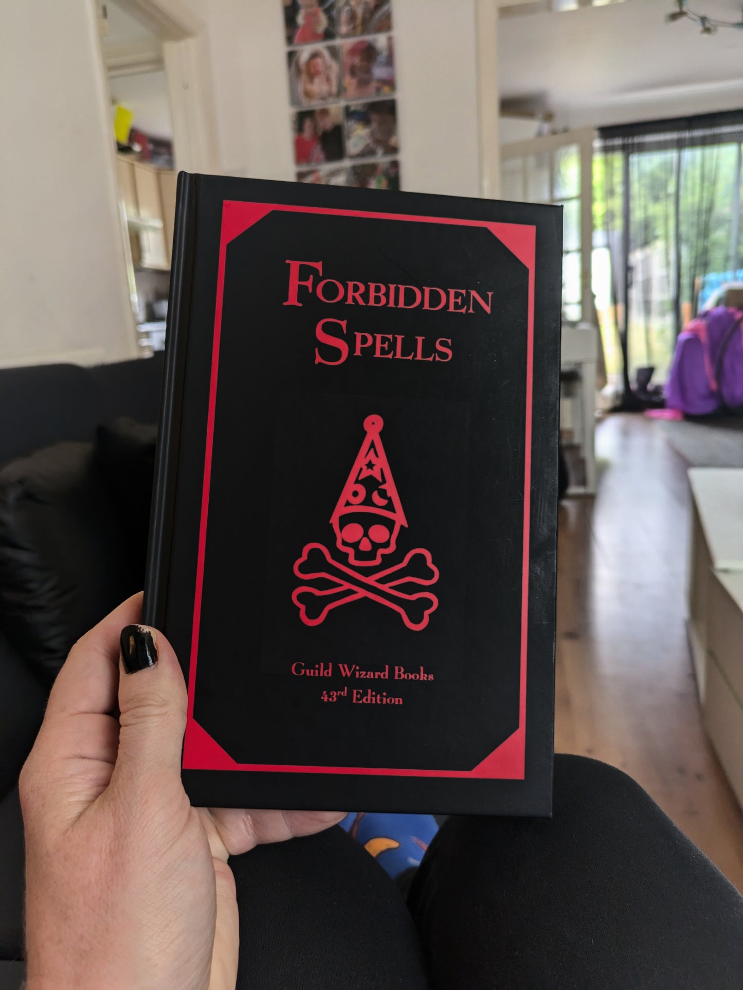 Wizards of Waverly Place Forbidden Spells Book - Full Spellbook or Blank Notebook