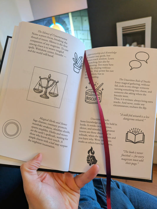 Wizards of Waverly Place Forbidden Spells Book - Full Spellbook or Blank Notebook