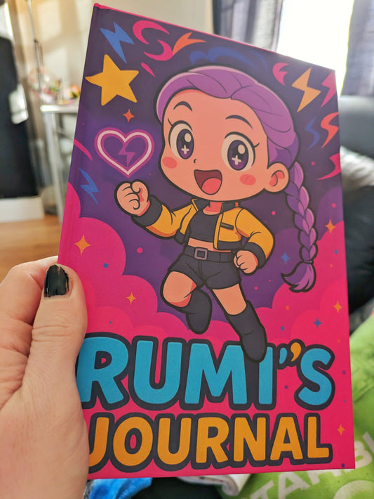Rumi's Journal KPOP Demon Hunters Fan Diary