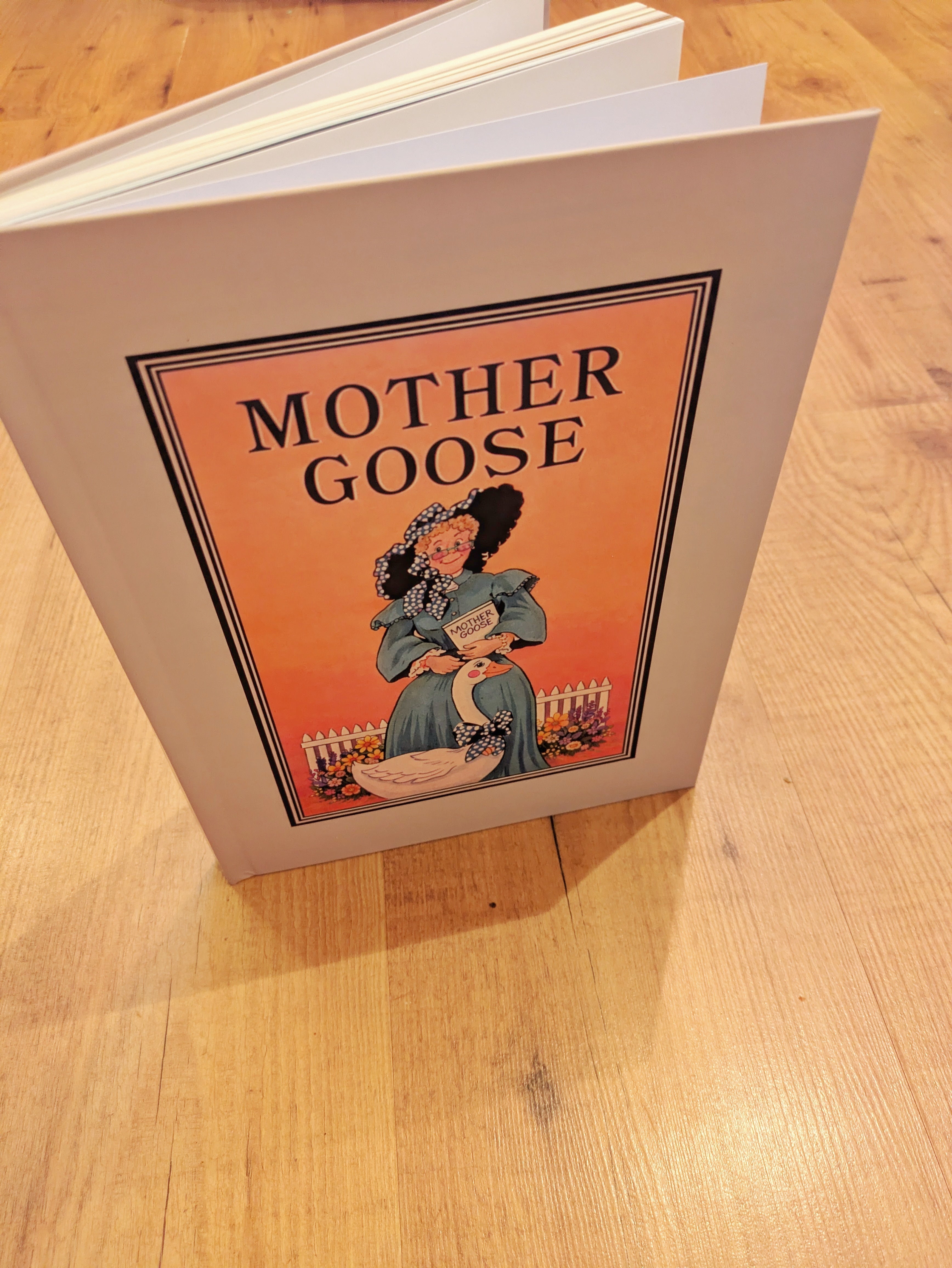 Gooss Book Machine Barney's Let's Help Mother Goose Nursery Rhymes Book – TV Gifts and Love