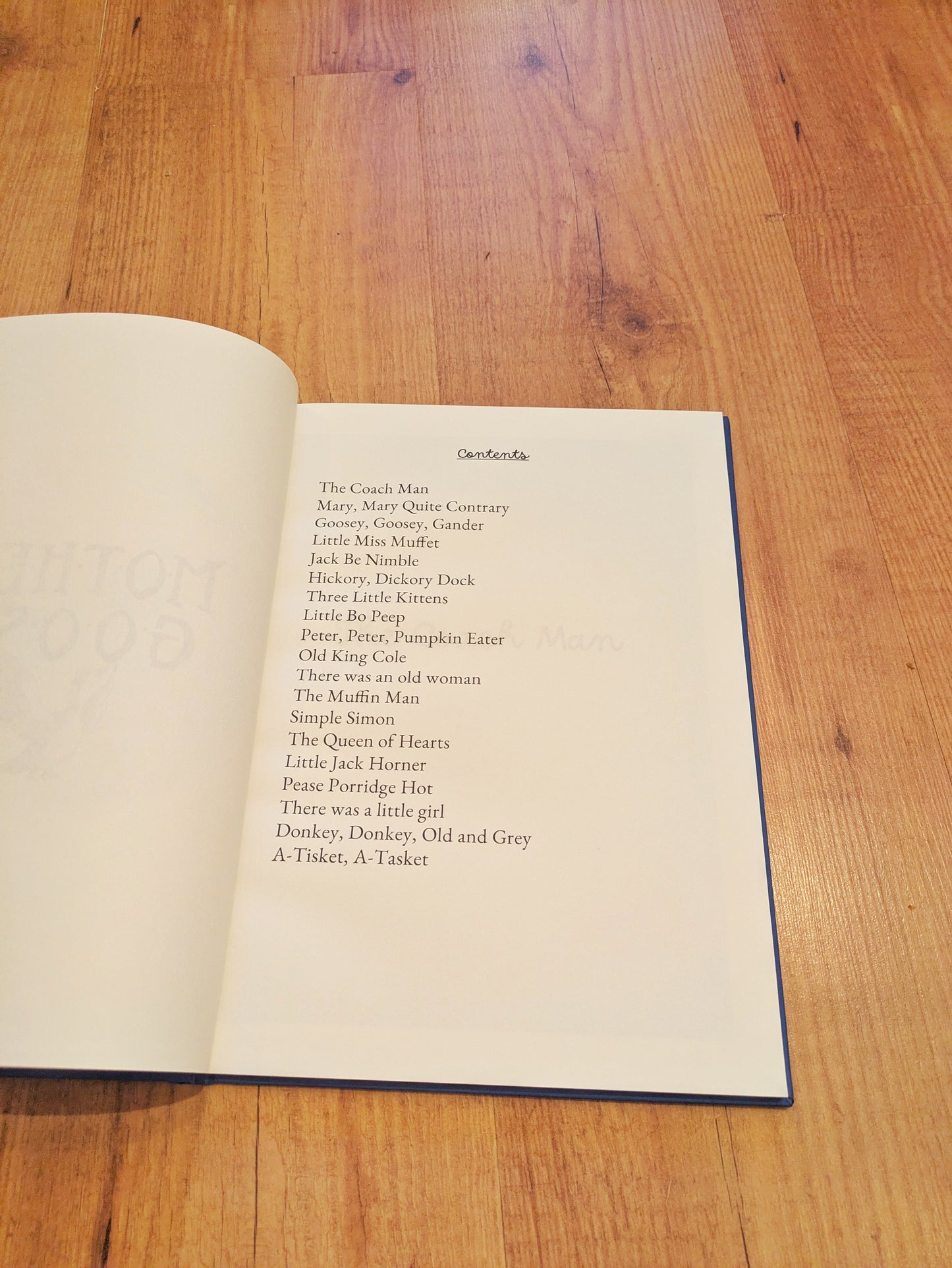 Barney's Rhyme Time Rhyme Mother Goose Nursery Rhymes Book