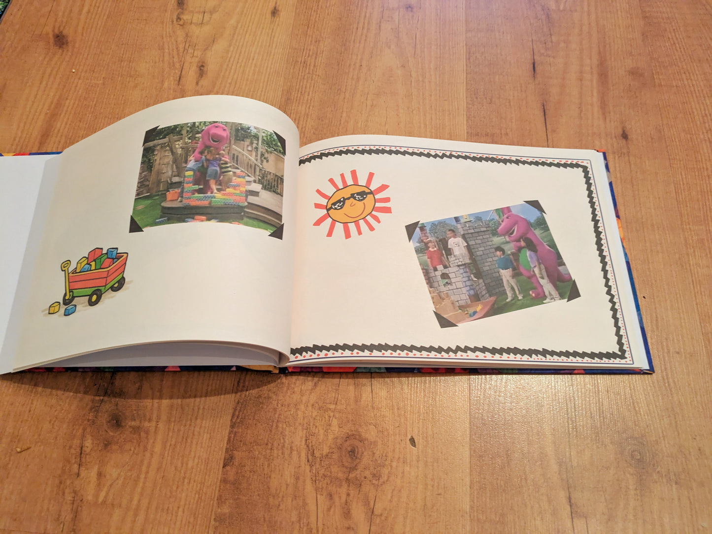 Barney Musical Scrapbook Replica | 90s TV Prop, Display Gift