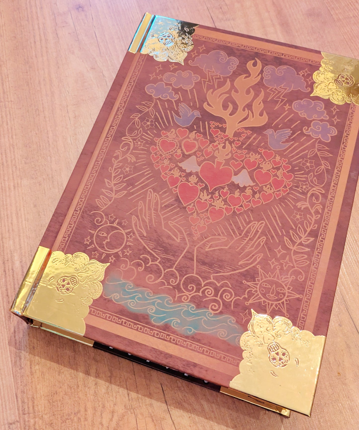 The Book of Life Replica Notebook Handmade Movie Prop Book Blank Sketchbook Journal Film Gift