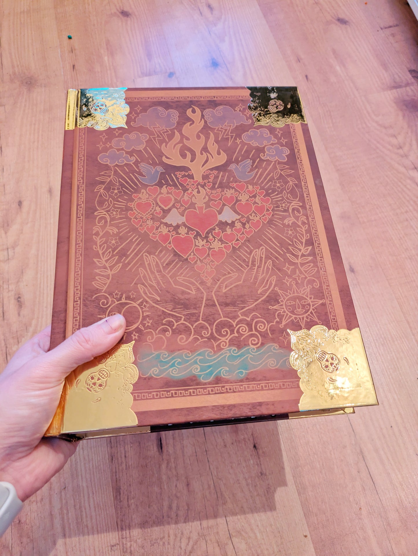 The Book of Life Replica Notebook Handmade Movie Prop Book Blank Sketchbook Journal Film Gift