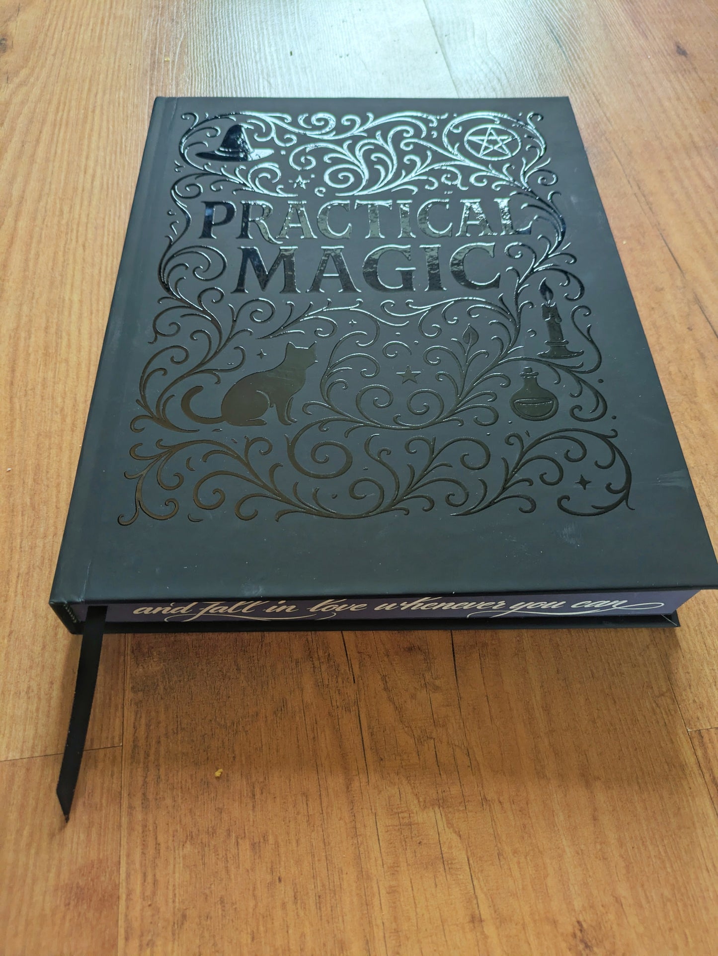 Practical Magic Special Edition Hardcover | Original Story Behind the Film | Dark Blue Sprayed Edges