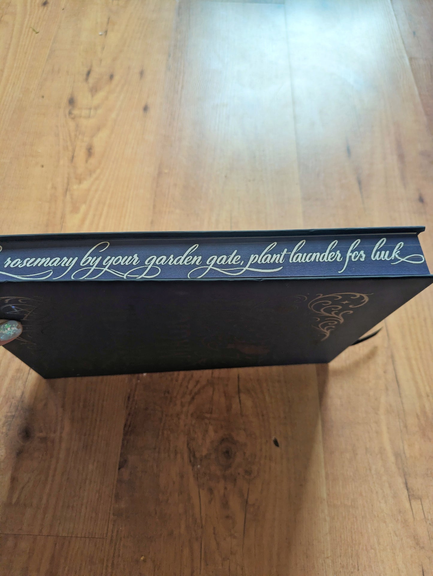 Practical Magic Special Edition Hardcover | Original Story Behind the Film | Dark Blue Sprayed Edges