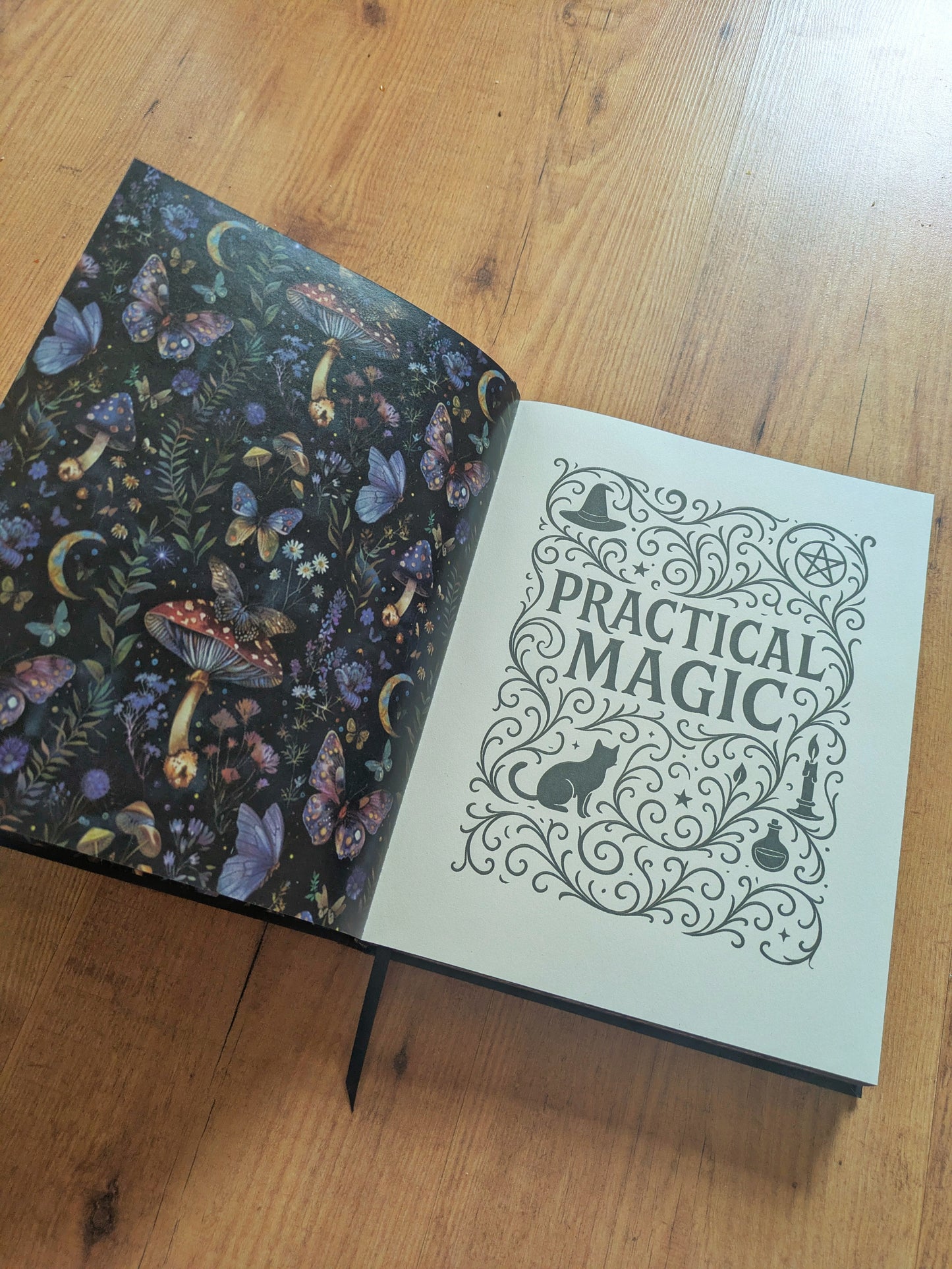 Practical Magic Special Edition Hardcover | Original Story Behind the Film | Dark Blue Sprayed Edges