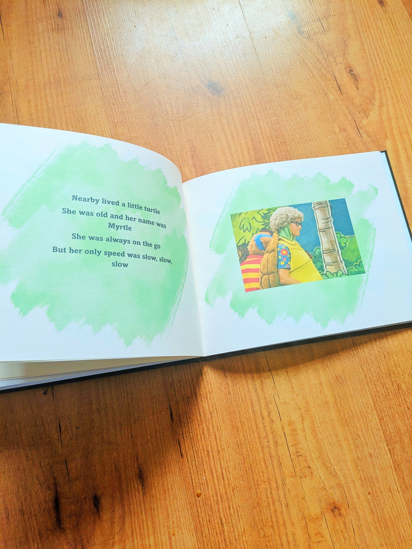 Tortoise and Hare Barney Book Replica | 90s TV Prop, Display Gift