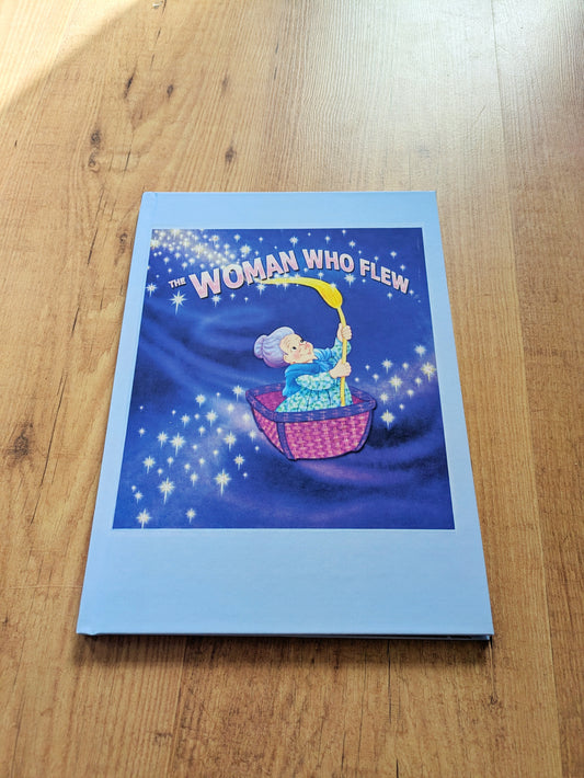 The Woman Who Flew Barney Book Replica | 90s TV Prop, Display Gift