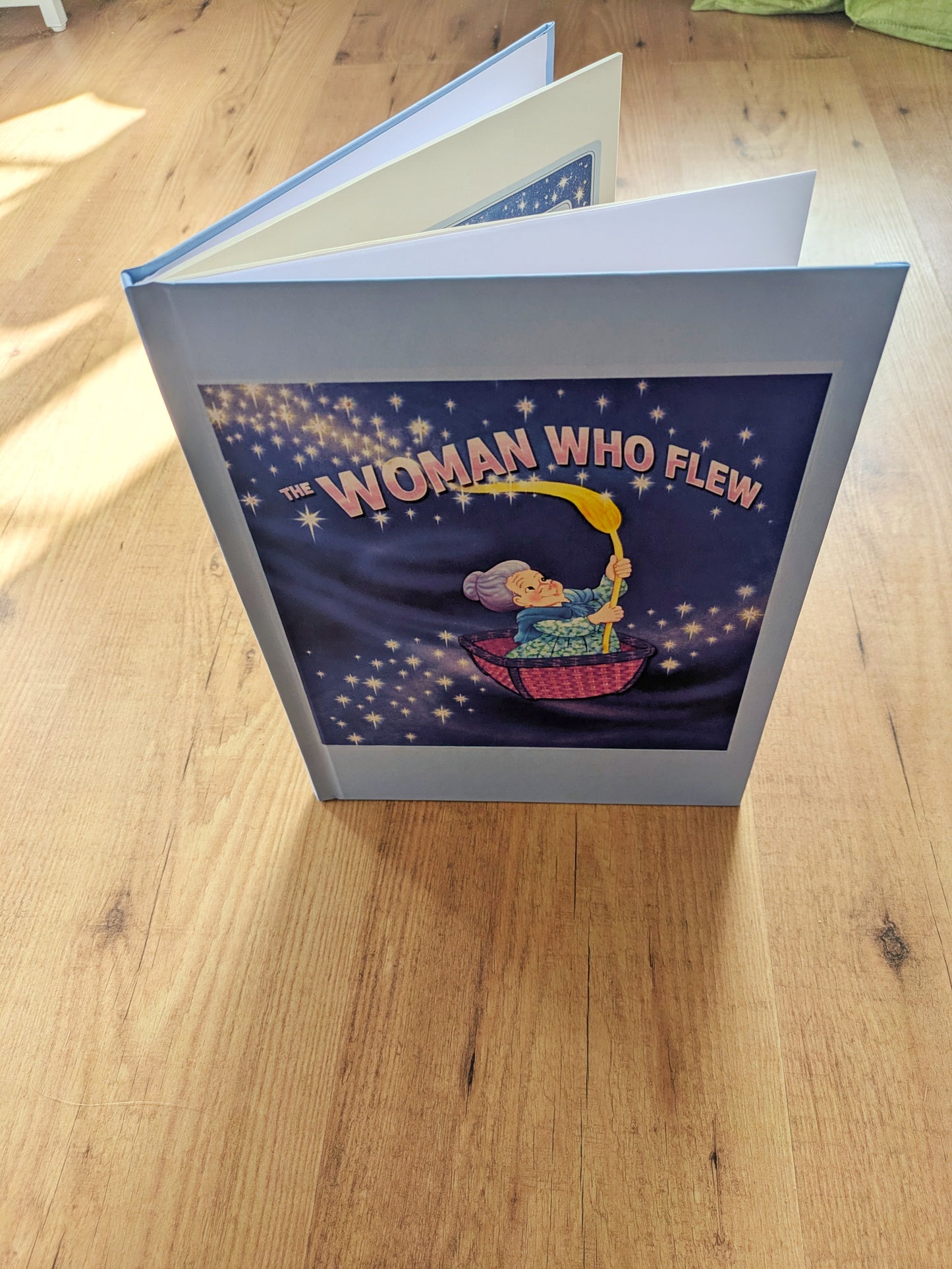 The Woman Who Flew Barney Book Replica | 90s TV Prop, Display Gift