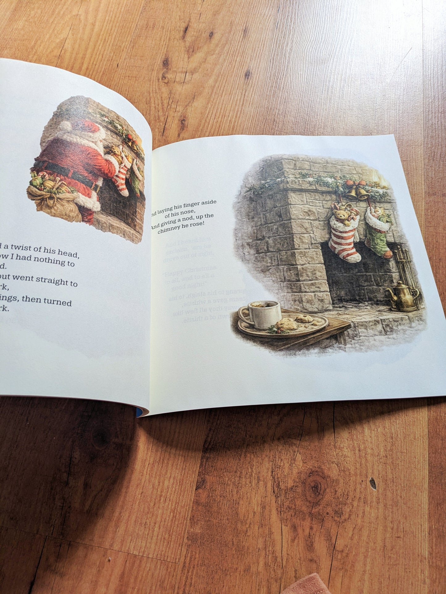 The Night Before Christmas Barney Book Replica Large Paperback