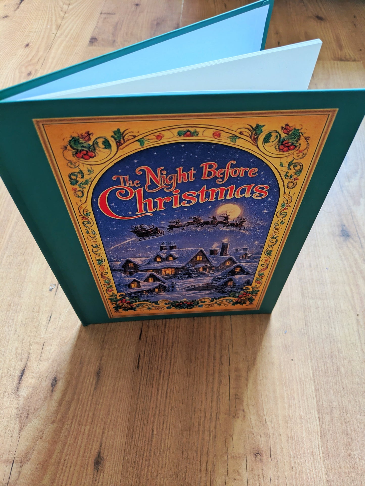 The Night Before Christmas Barney Book Replica | 90s TV Prop, Display Gift