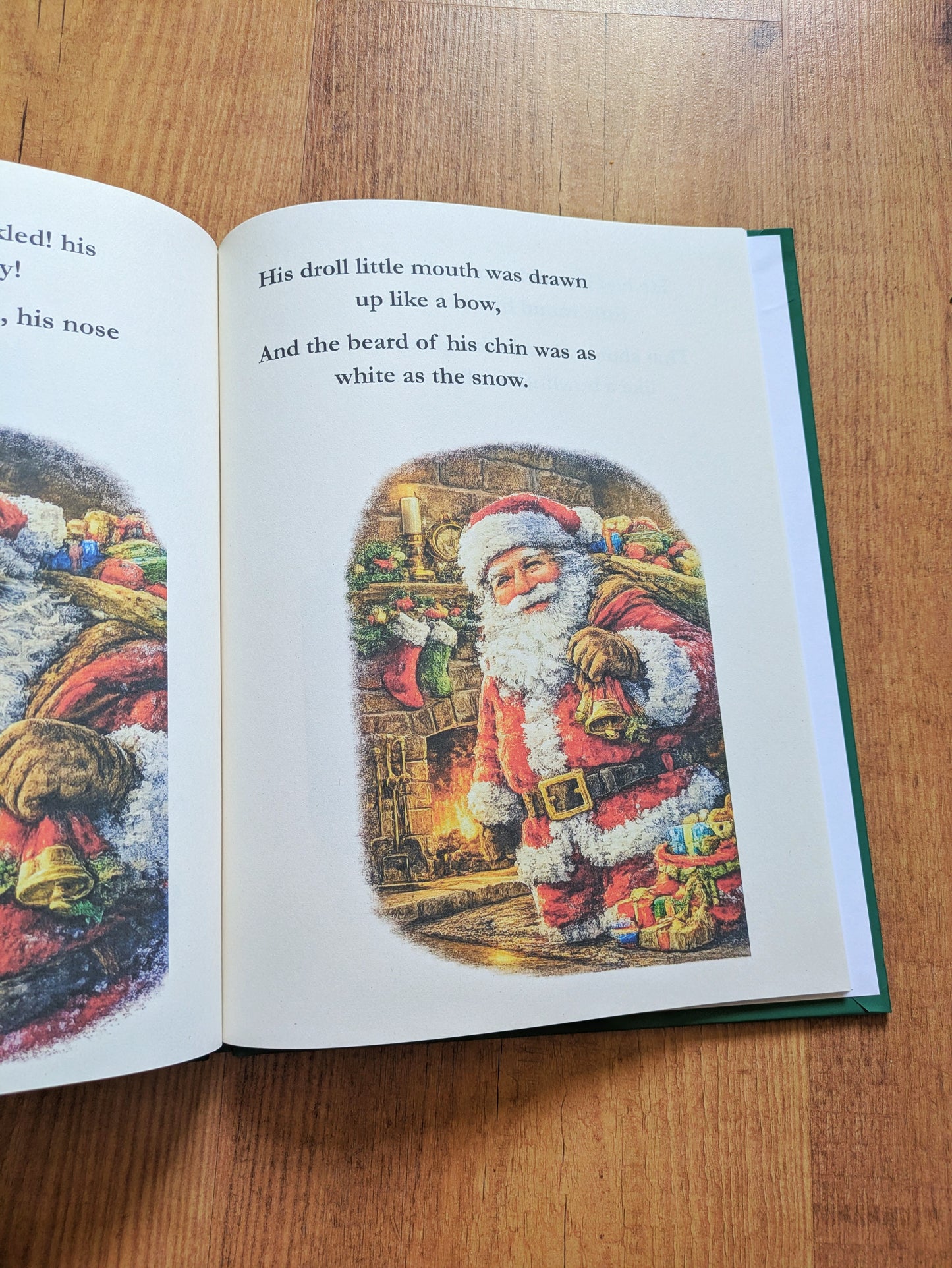The Night Before Christmas Barney Book Replica | 90s TV Prop, Display Gift