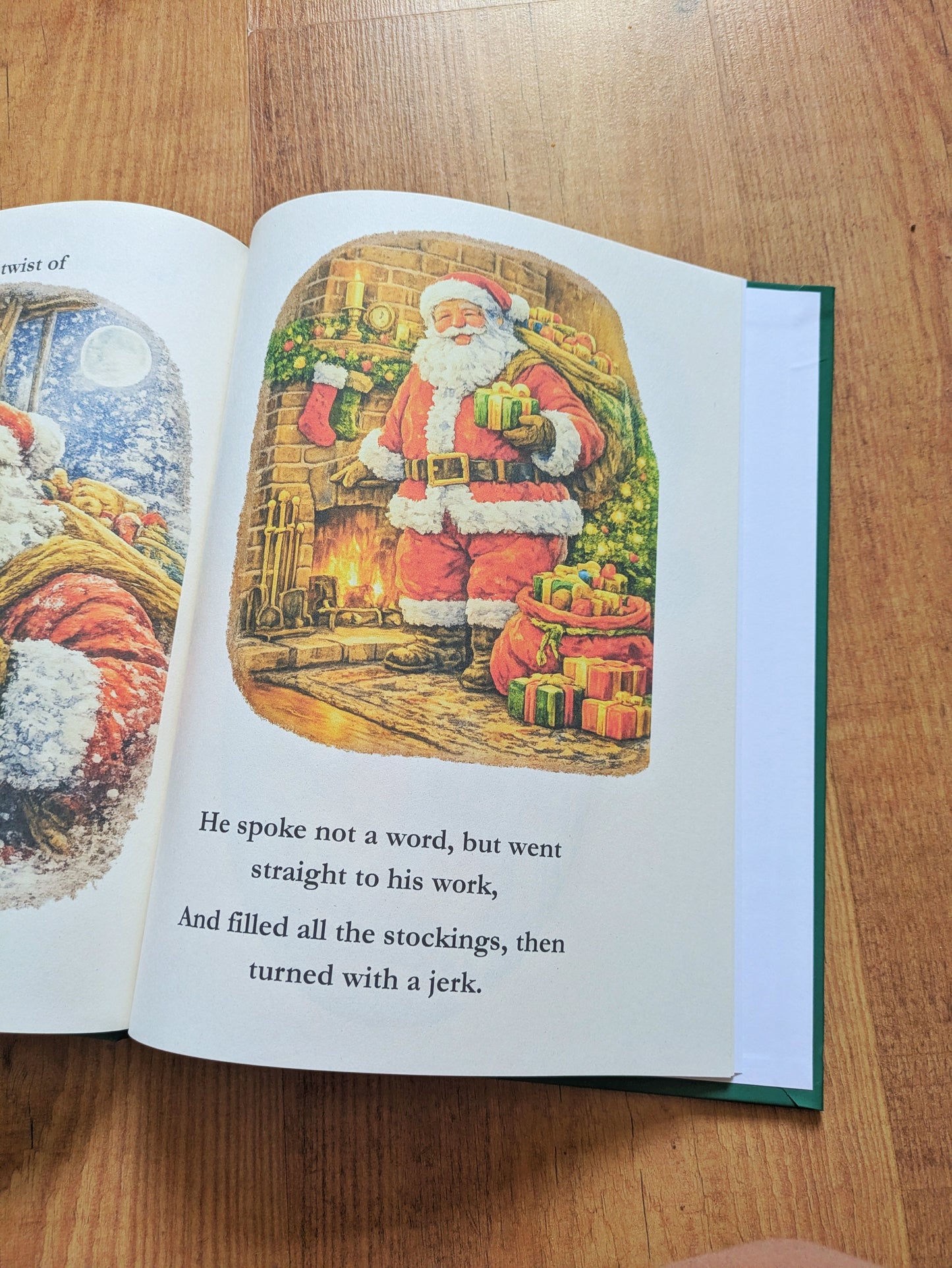 The Night Before Christmas Barney Book Replica | 90s TV Prop, Display Gift