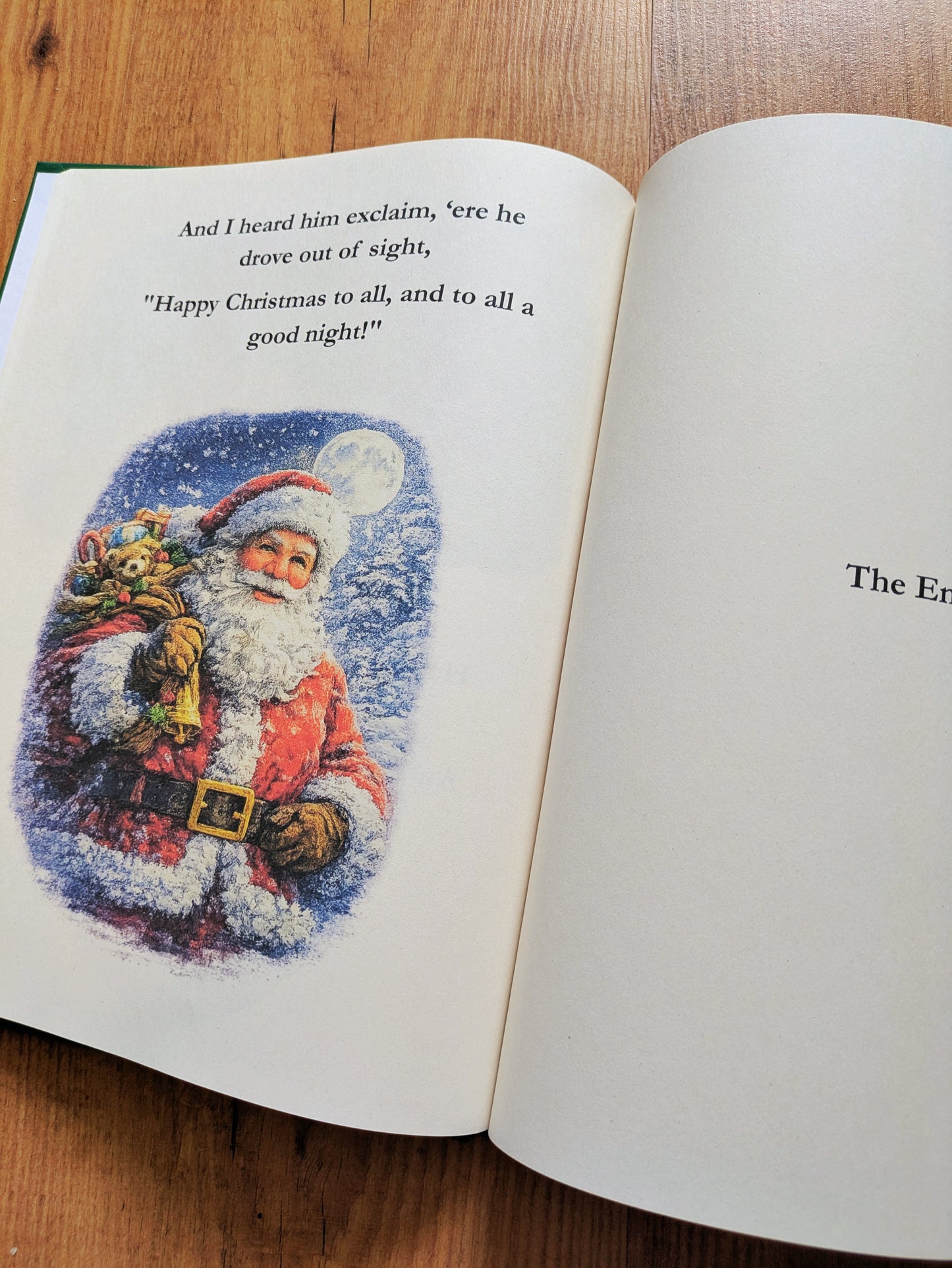 The Night Before Christmas Barney Book Replica | 90s TV Prop, Display Gift