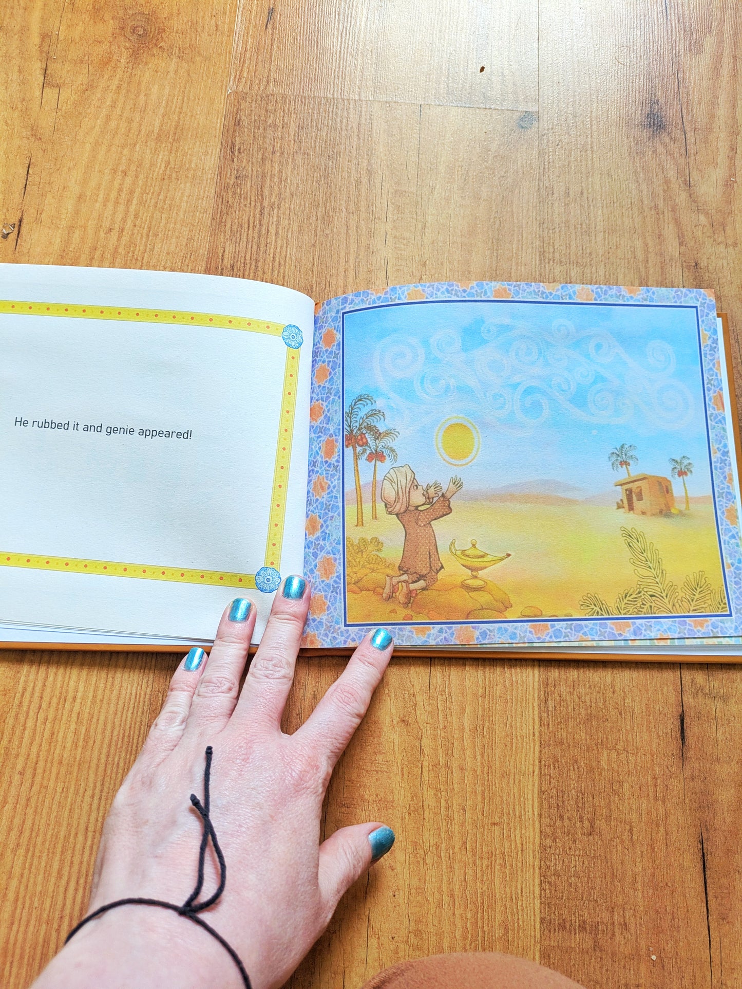 Aladdin Barney Book Replica | 90s TV Prop, Display Gift