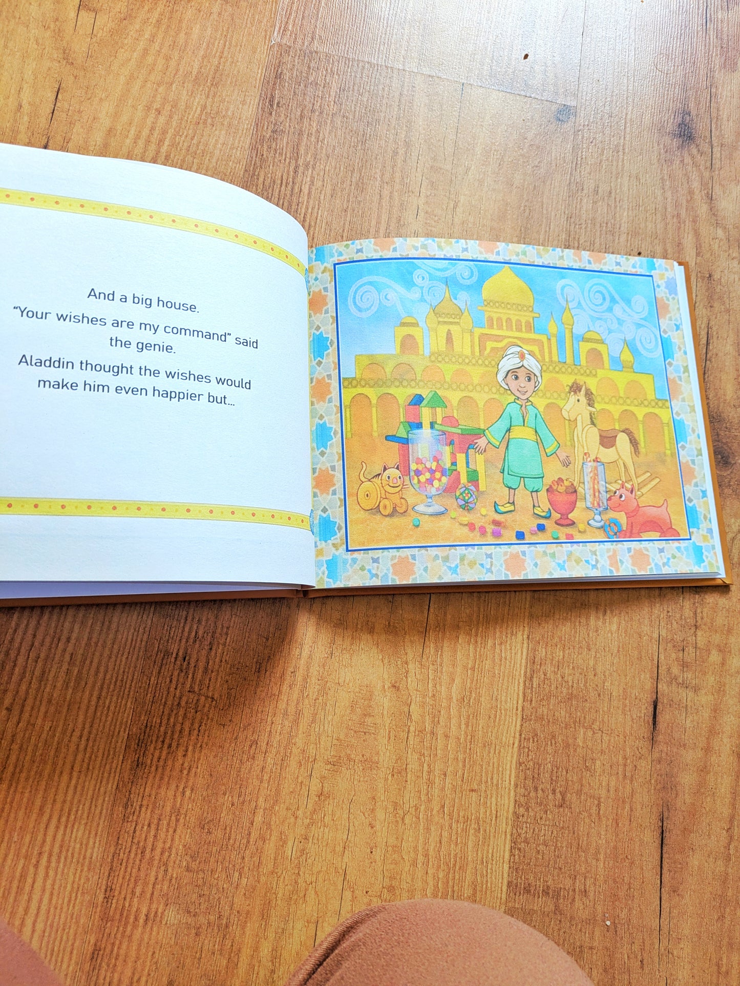 Aladdin Barney Book Replica | 90s TV Prop, Display Gift