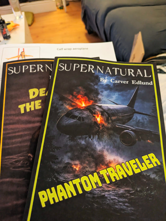 Supernatural Phantom Traveler Novel by Carver Edlund: Fan-Made Paperback