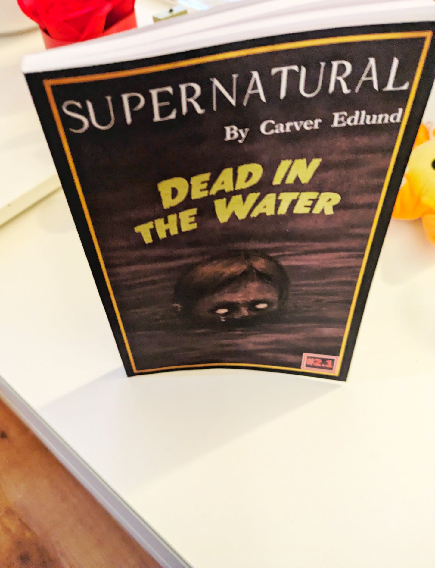 Supernatural Dead in the Water Novel by Carver Edlund: Fan-Made Paperback