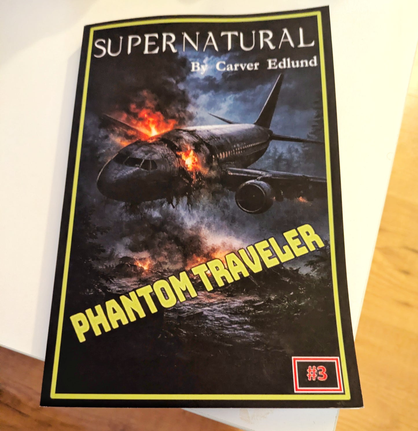 Supernatural Phantom Traveler Novel by Carver Edlund: Fan-Made Paperback