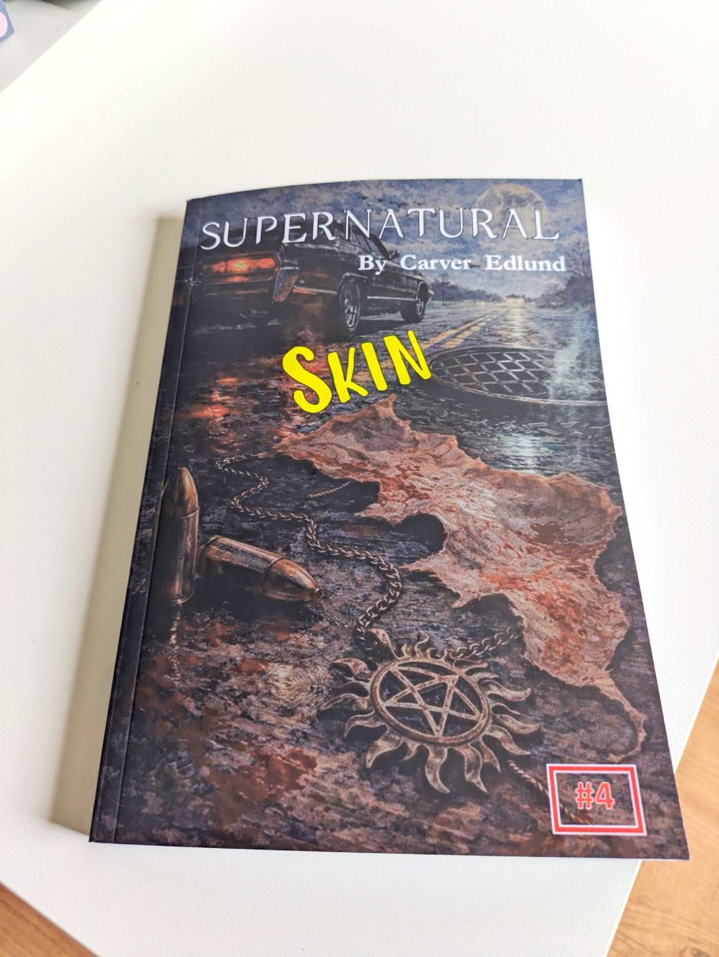 Supernatural Skin Novel by Carver Edlund: Fan-Made Paperback