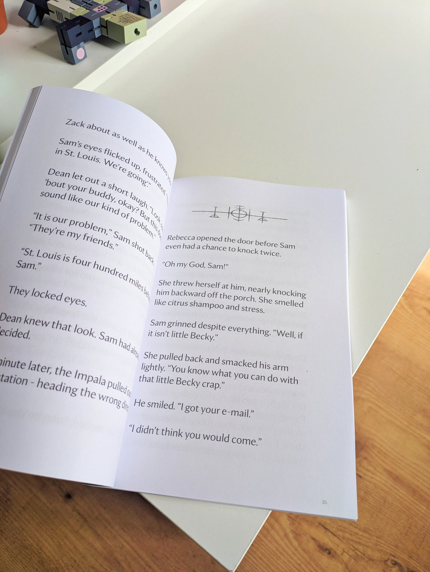 Supernatural Skin Novel by Carver Edlund: Fan-Made Paperback