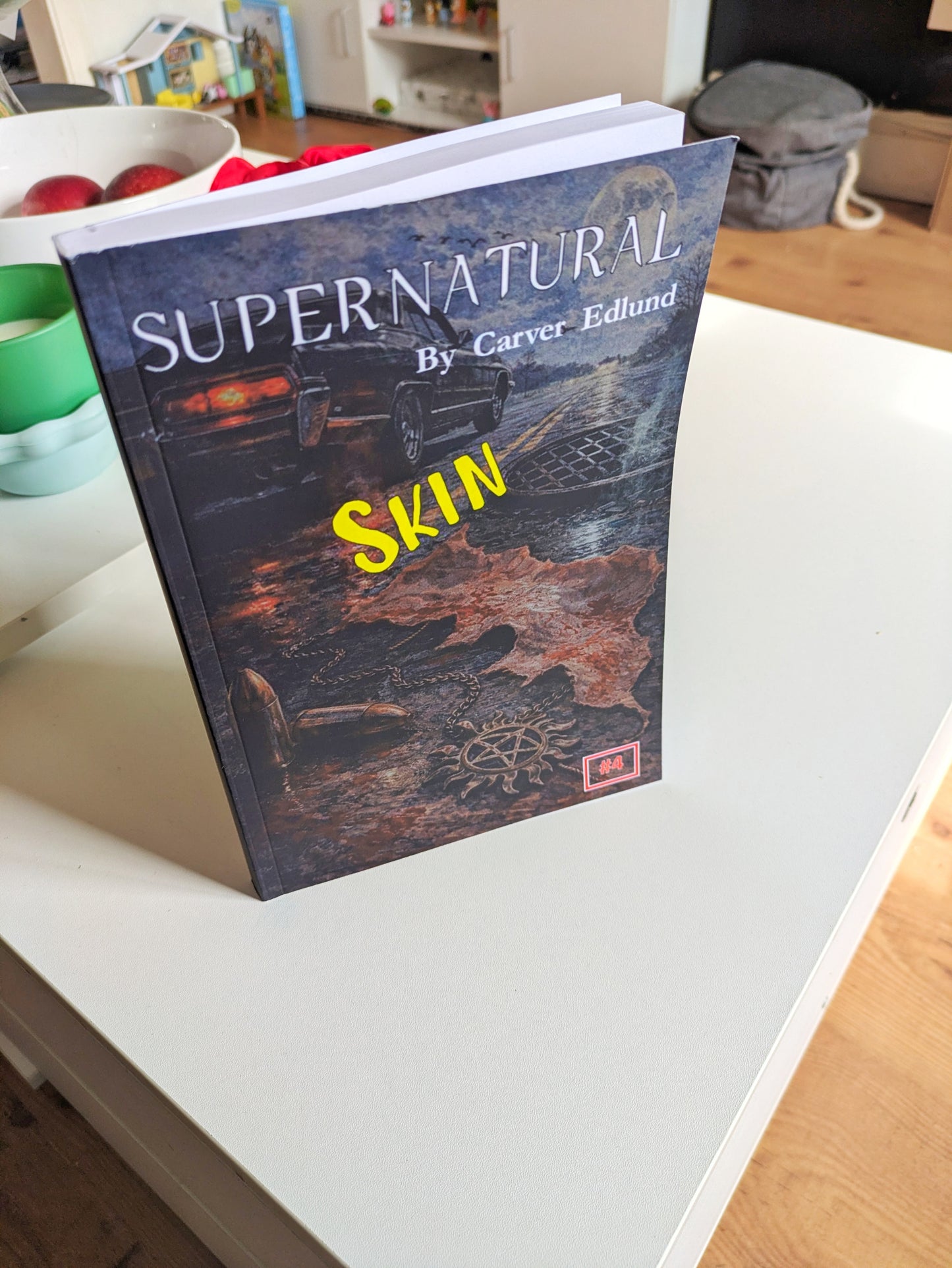 Supernatural Skin Novel by Carver Edlund: Fan-Made Paperback