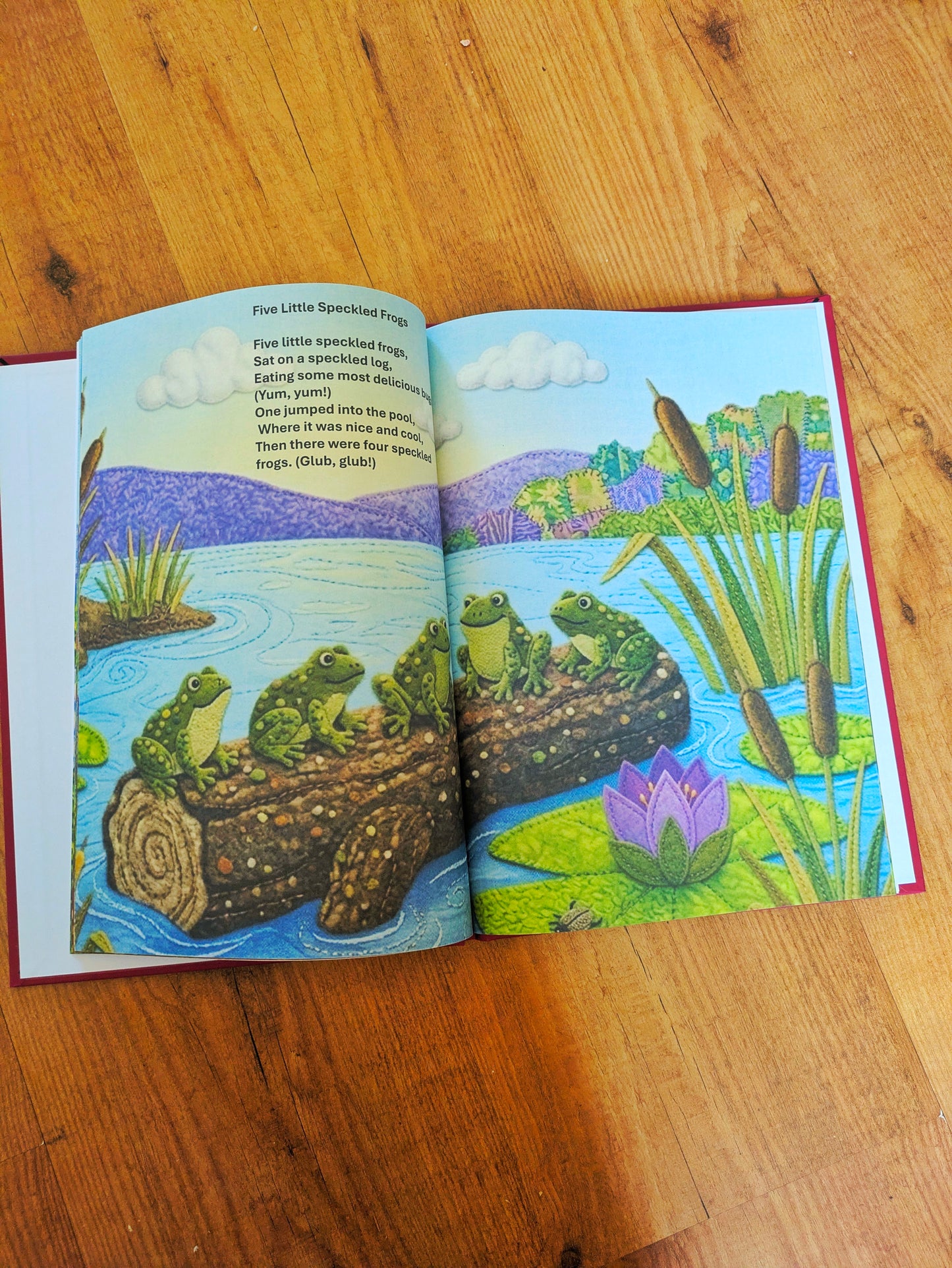 Animals in the Park Barney Book Replica | 90s TV Prop, Display Gift