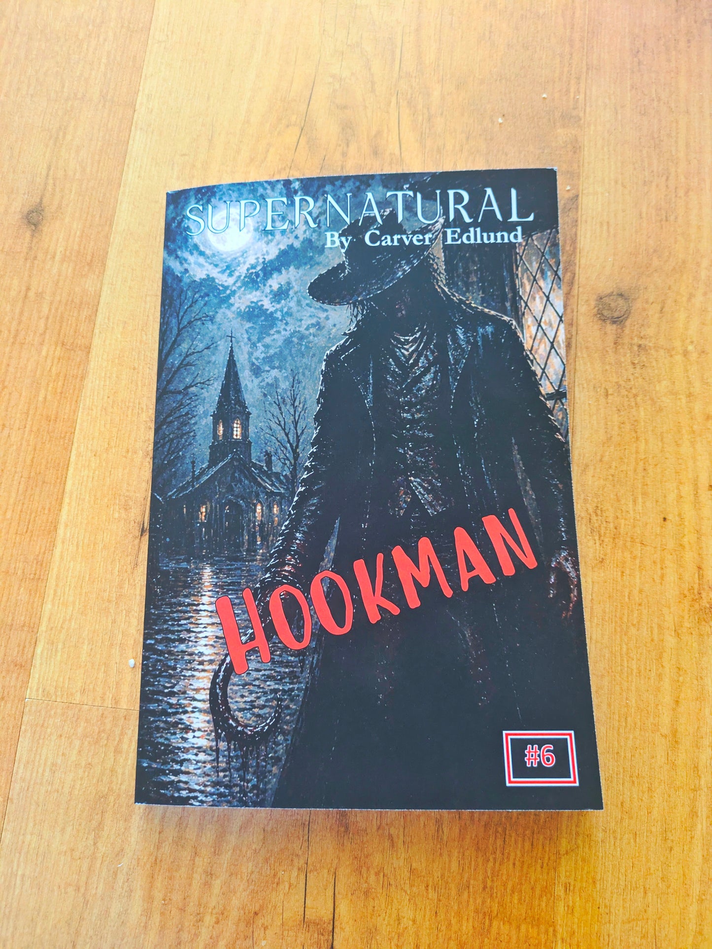 Supernatural Hookman Novel by Carver Edlund: Fan-Made Paperback