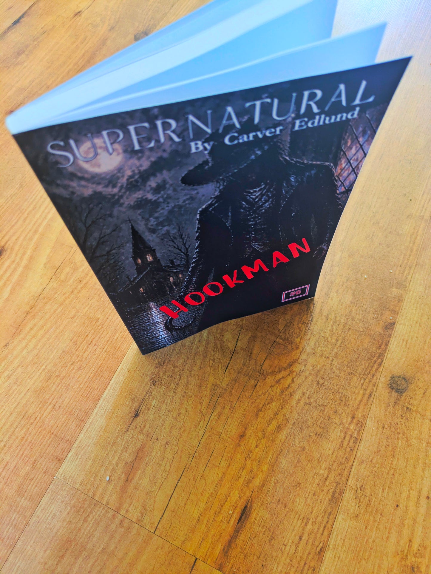 Supernatural Hookman Novel by Carver Edlund: Fan-Made Paperback