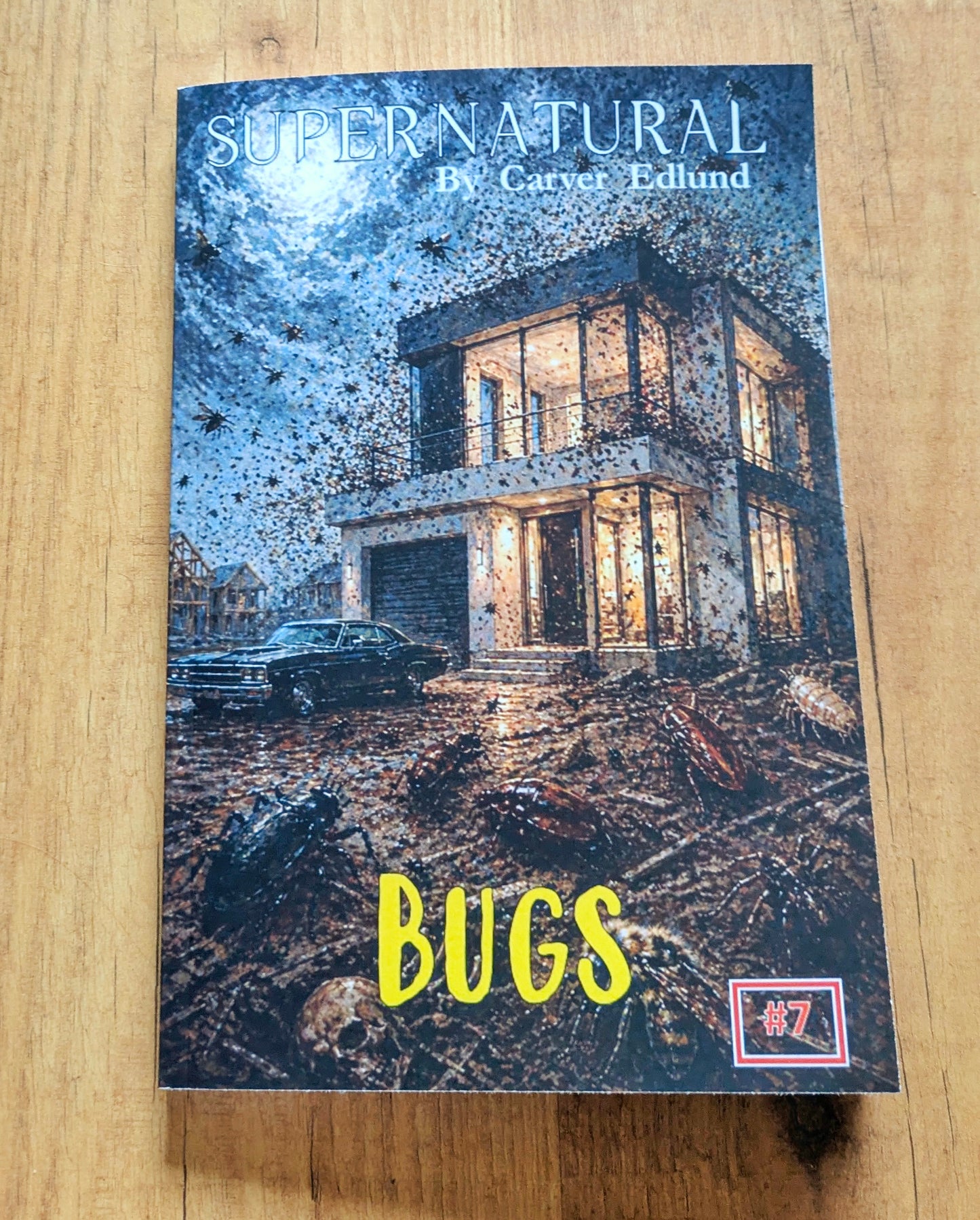 Supernatural Bugs Novel by Carver Edlund: Fan-Made Paperback