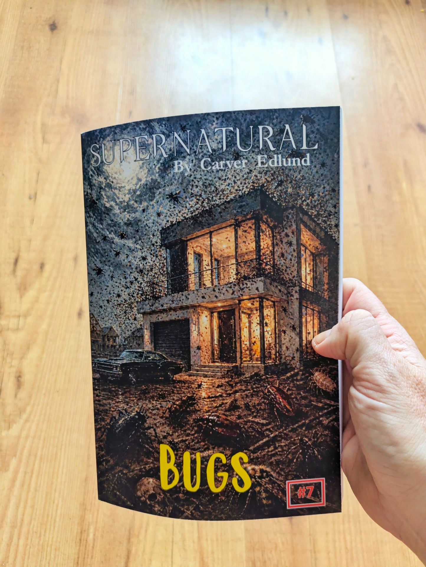 Supernatural Bugs Novel by Carver Edlund: Fan-Made Paperback