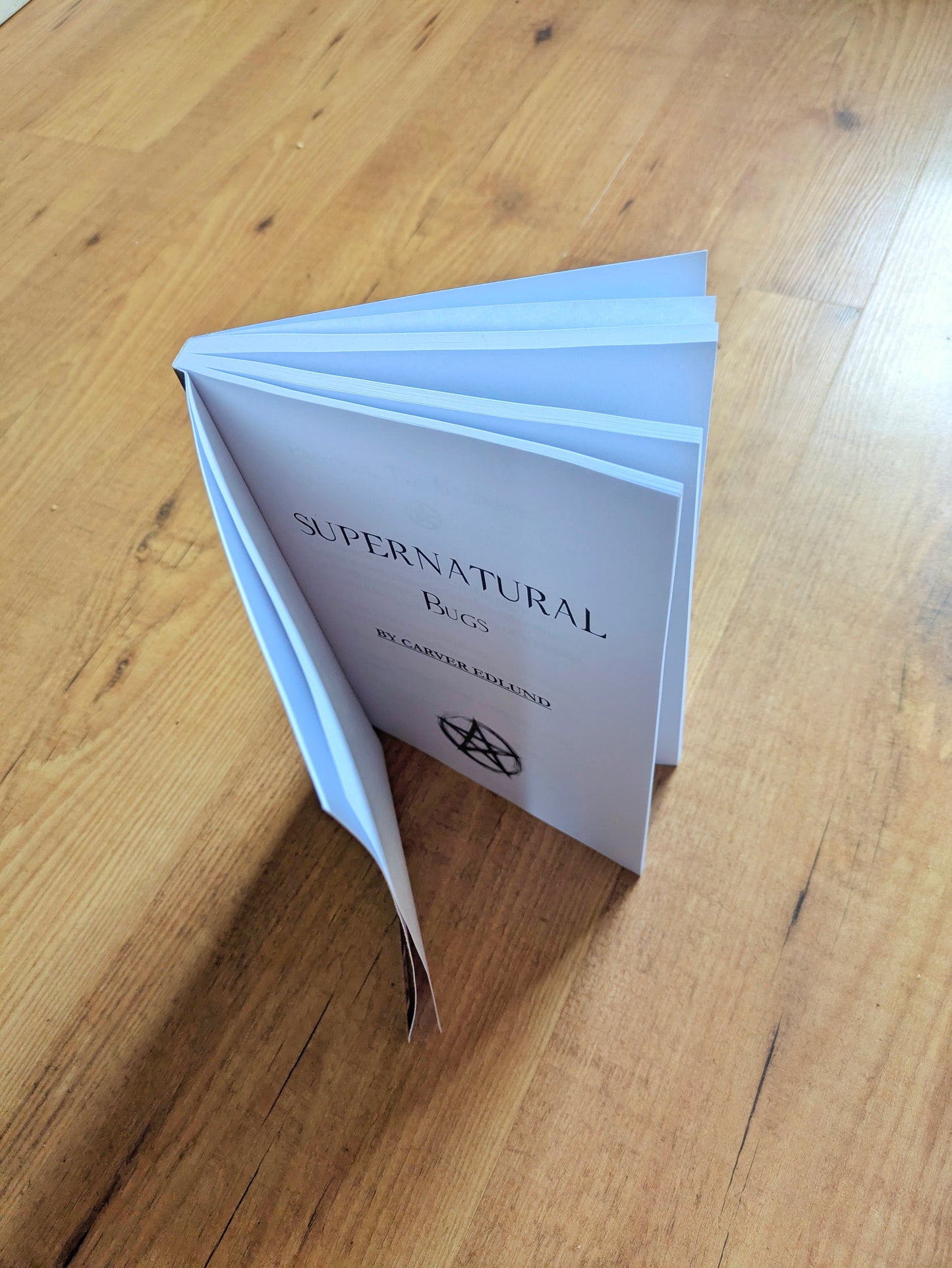 Supernatural Bugs Novel by Carver Edlund: Fan-Made Paperback