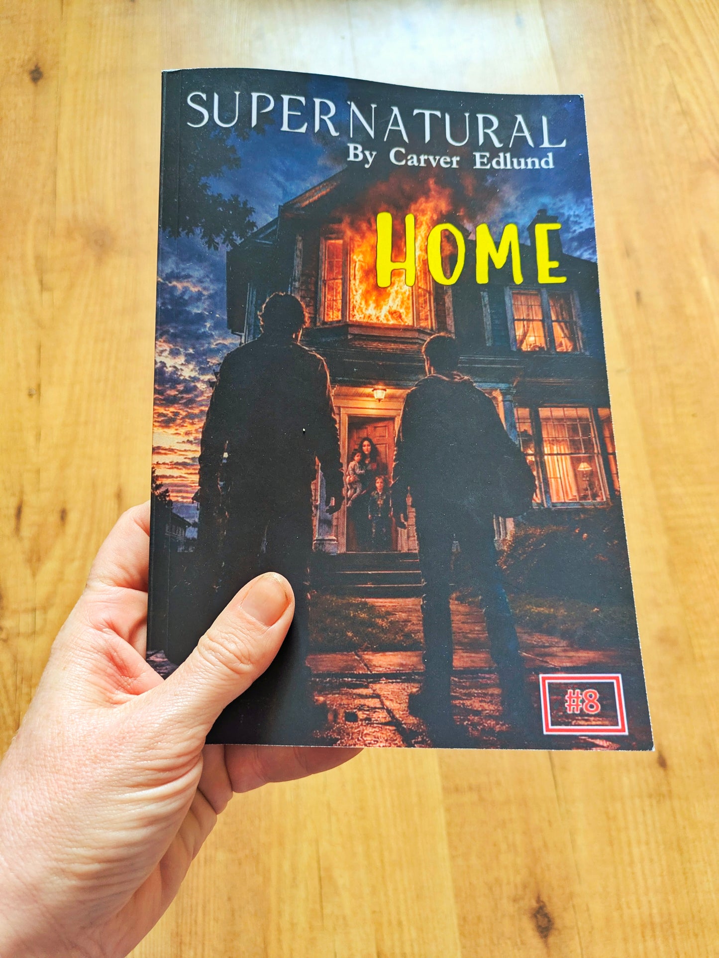 Supernatural Home Novel by Carver Edlund: Fan-Made Paperback