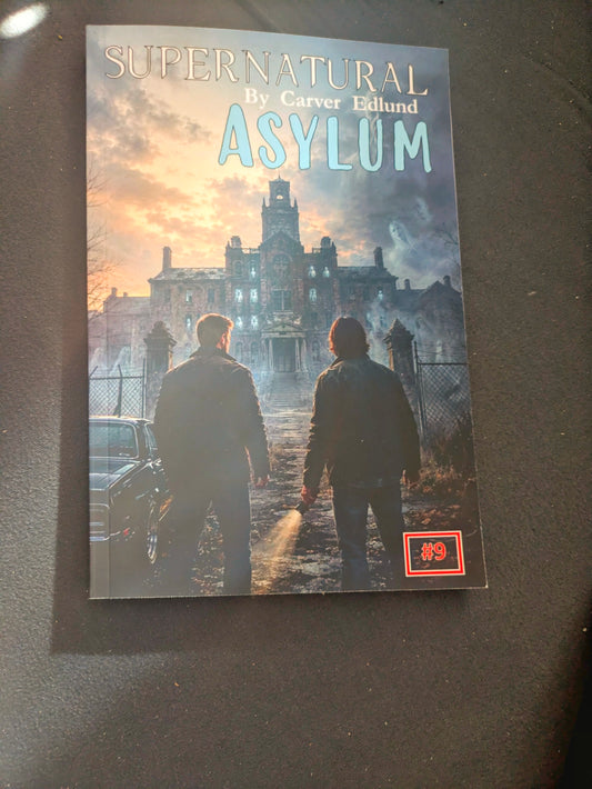 Supernatural Asylum Novel by Carver Edlund: Fan-Made Paperback