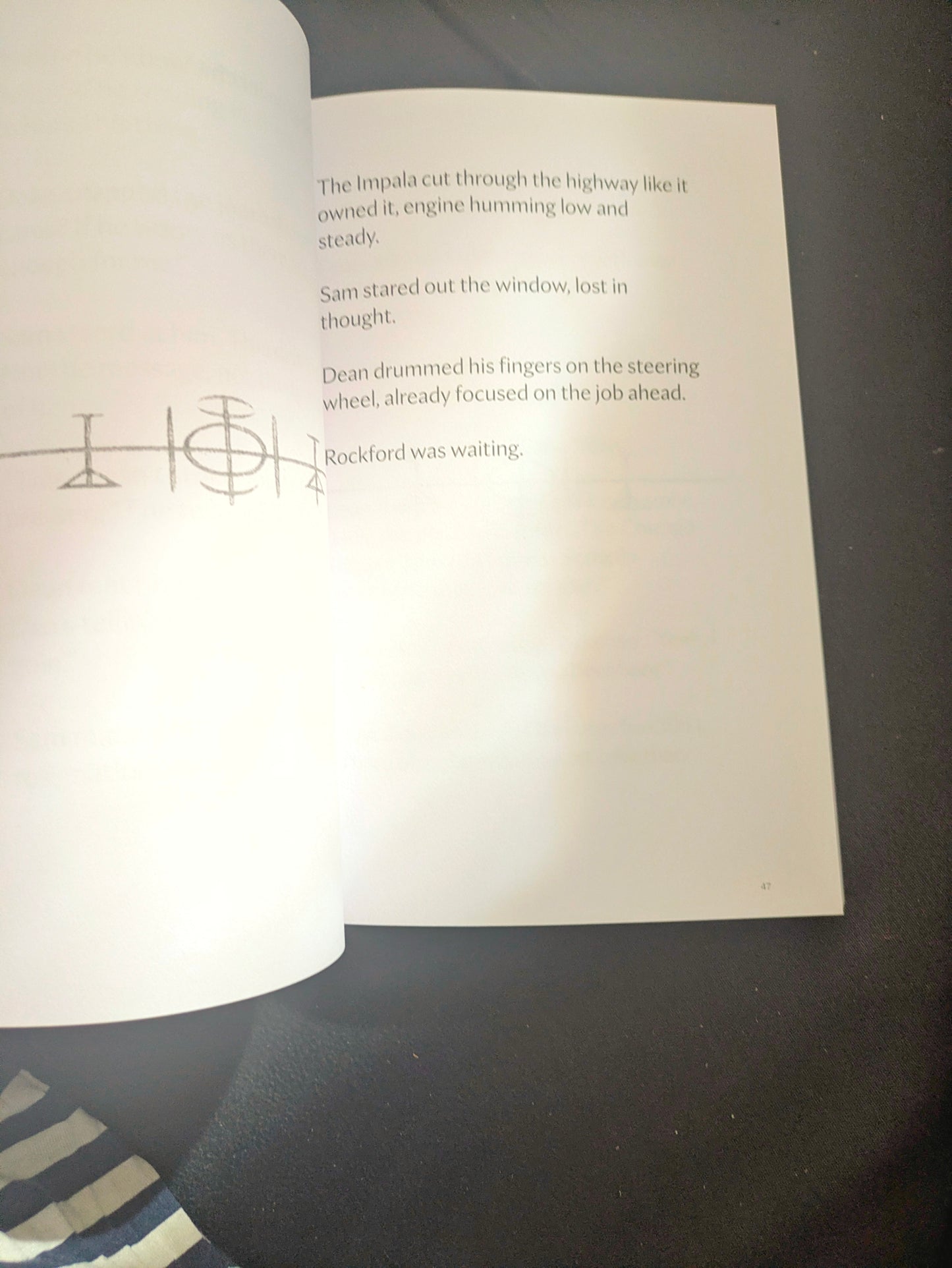 Supernatural Asylum Novel by Carver Edlund: Fan-Made Paperback