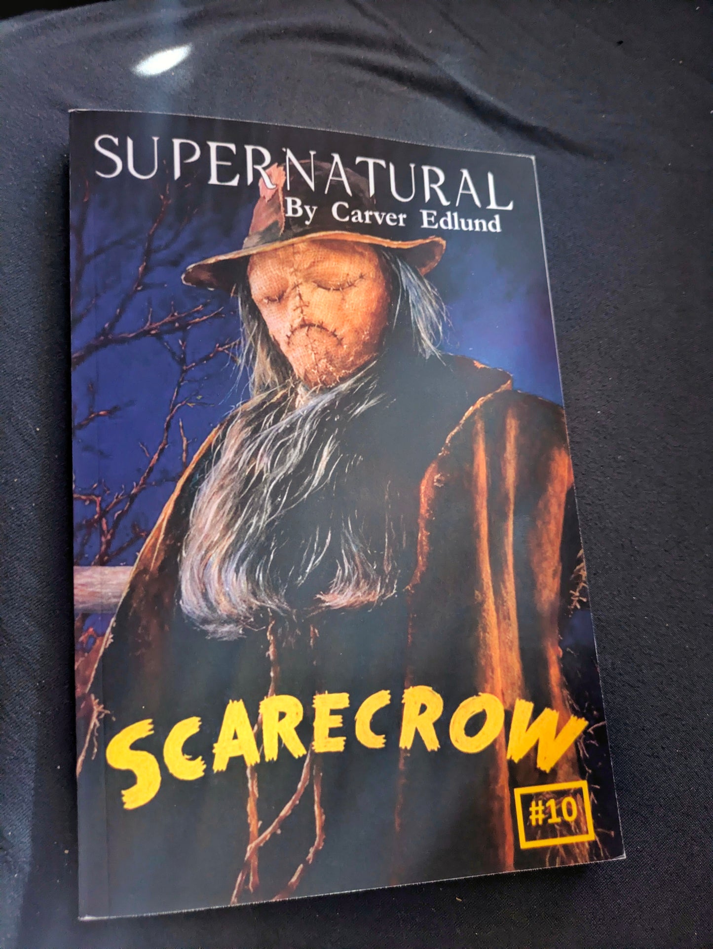 Supernatural Scarecrow Novel by Carver Edlund: Fan-Made Paperback