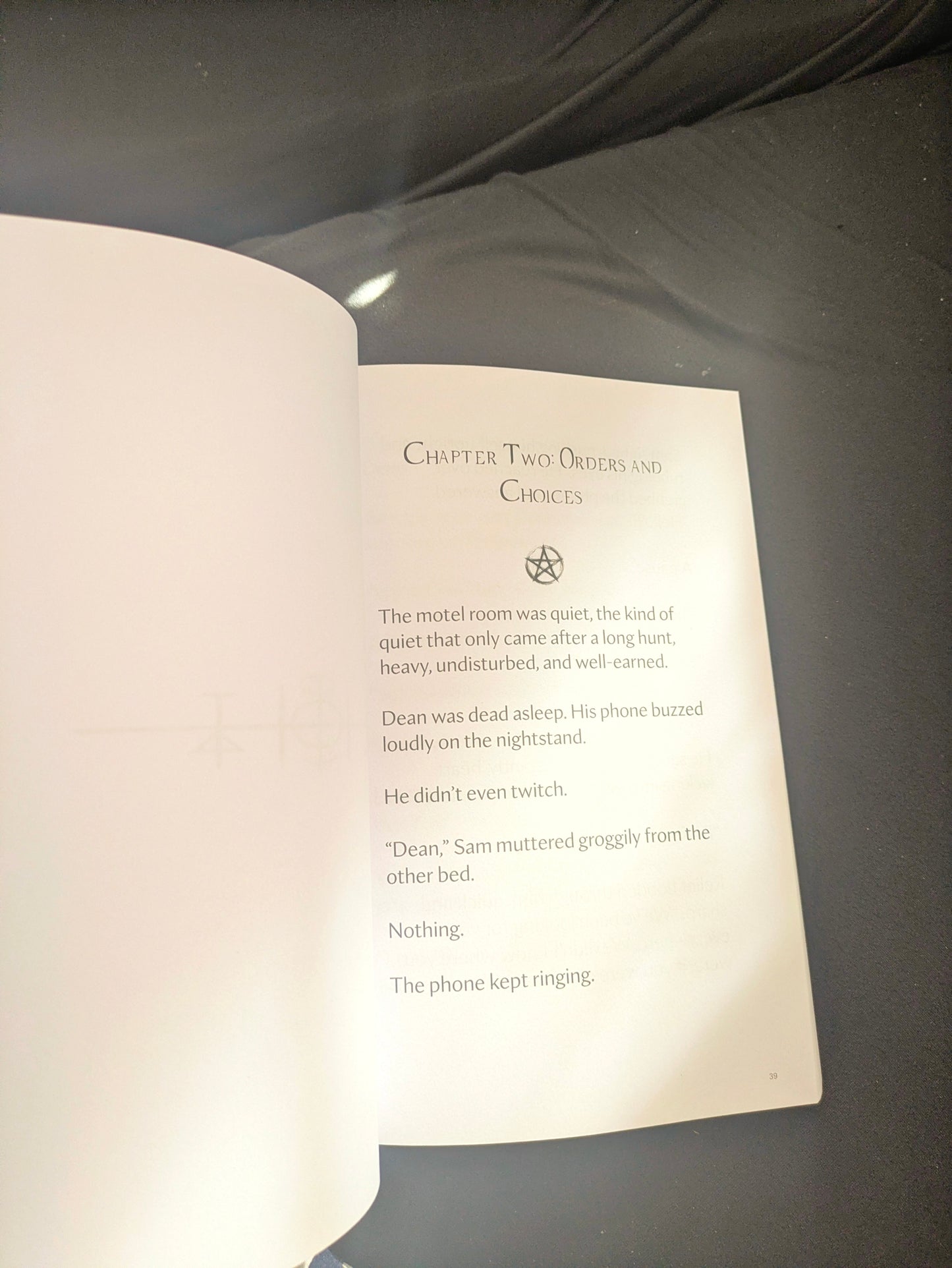 Supernatural Scarecrow Novel by Carver Edlund: Fan-Made Paperback