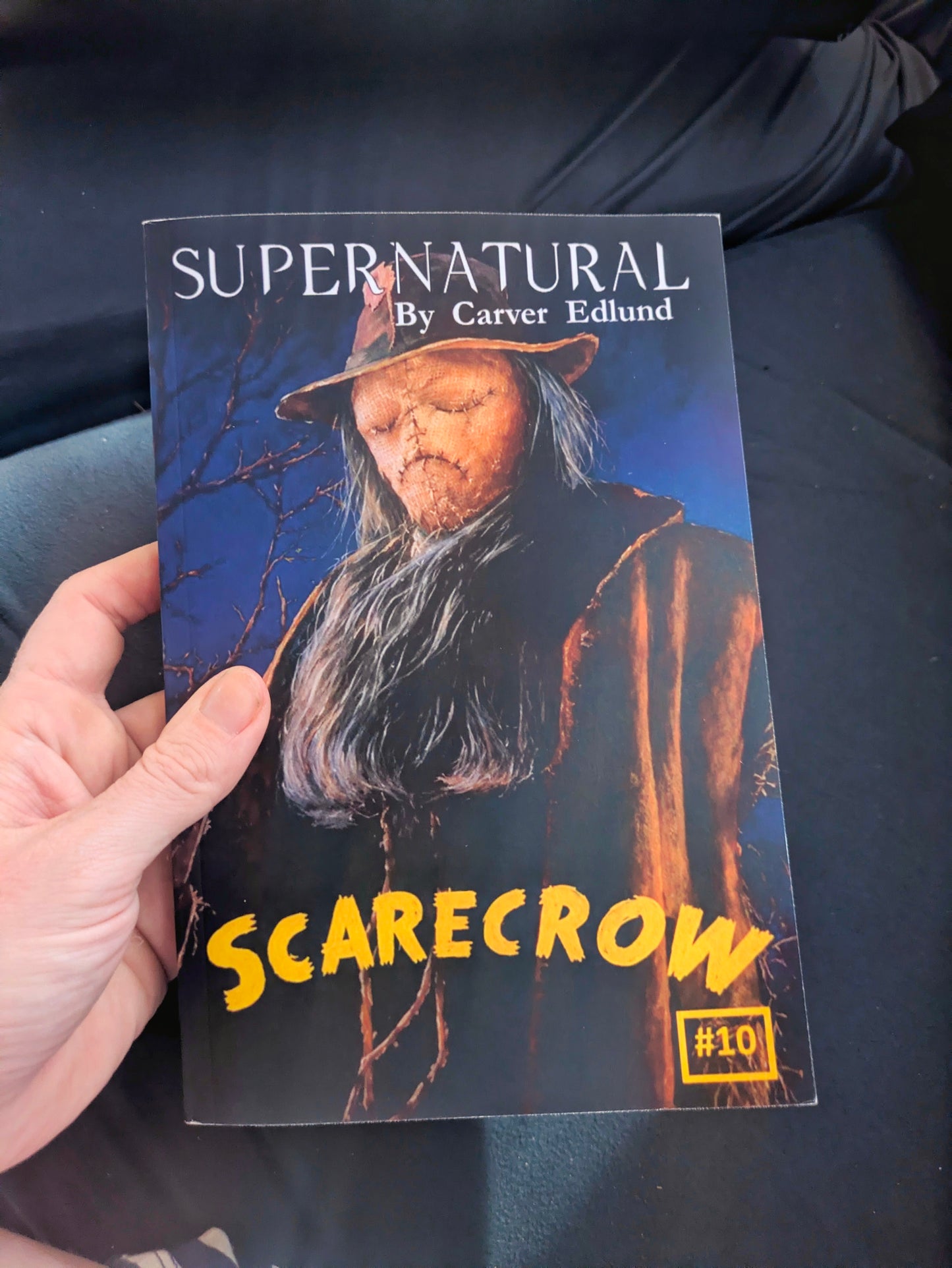 Supernatural Scarecrow Novel by Carver Edlund: Fan-Made Paperback