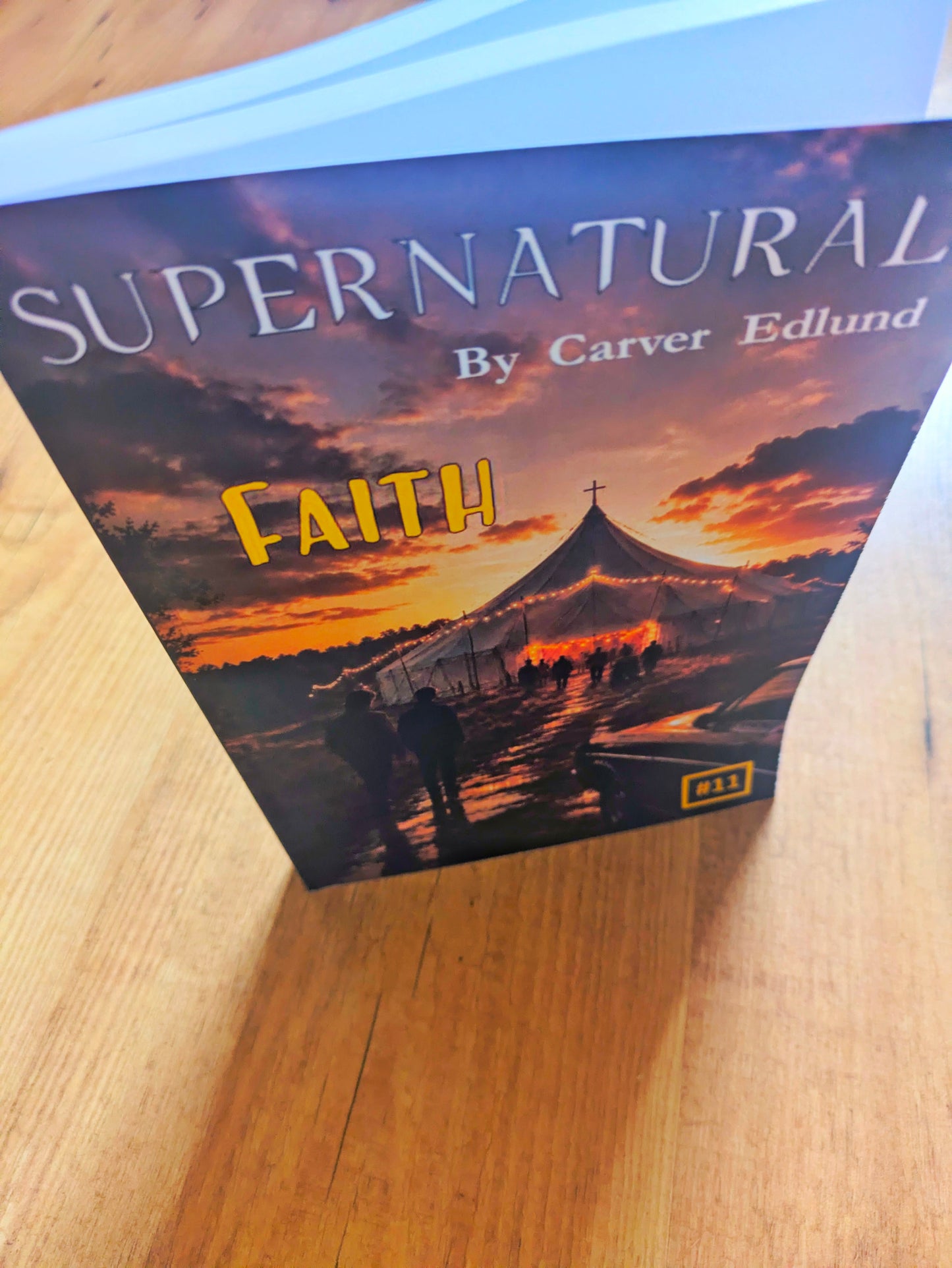 Supernatural Faith Novel by Carver Edlund: Fan-Made Paperback